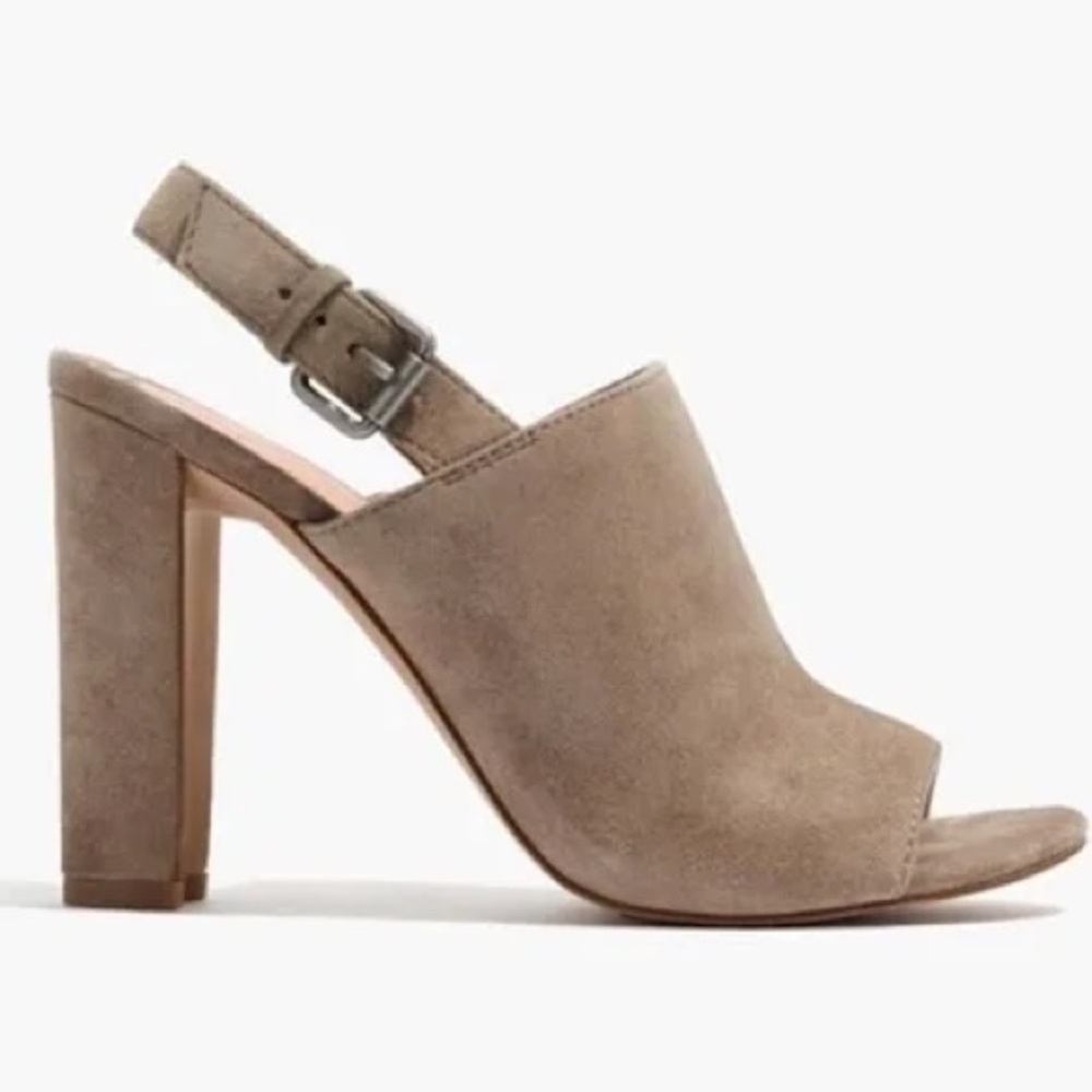 [NWT] Madewell Irene Sandal - Chunky Block Heel Mules